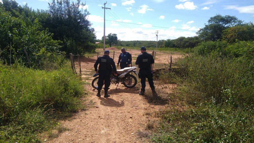 Guarda Municipal recupera moto que foi furtada no Distrito de Guia