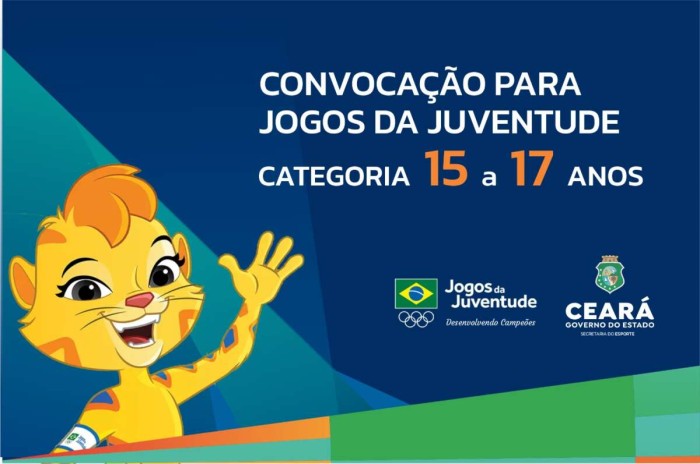 Atletas cearenses são convocados para etapa nacional dos Jogos Escolares 2023