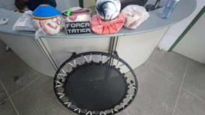Polícia Militar prende suspeito e recupera material furtado de uma escola 