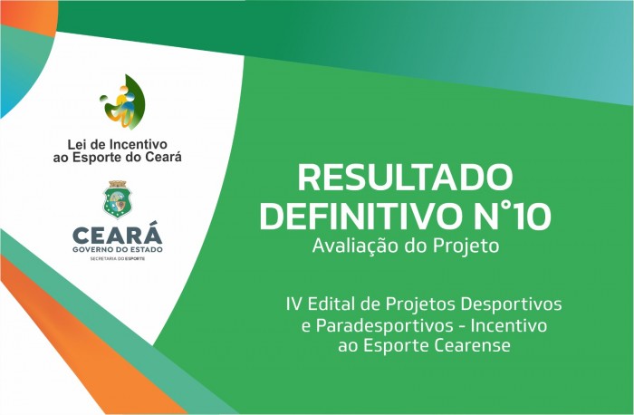 Sesporte divulga resultado de edital da Lei de Incentivo ao Esporte do Ceará