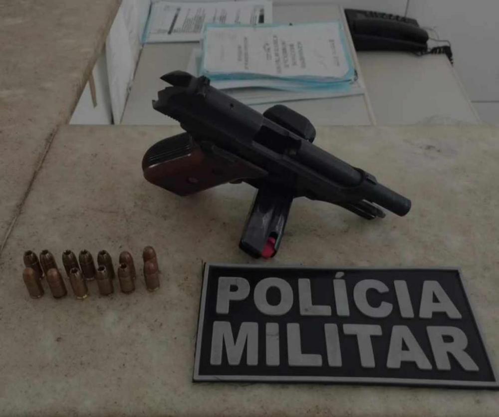 Homem é preso por porte ilegal de arma em Várzea do Canto