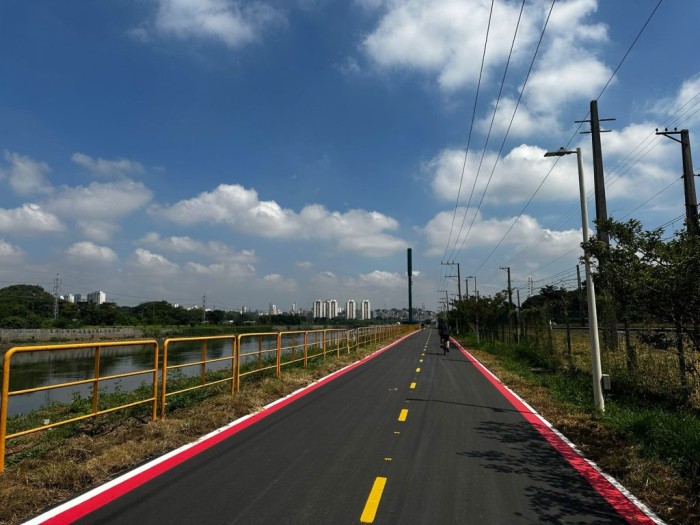 Governo de SP reabre trechos de ciclovia às margens do rio Pinheiros