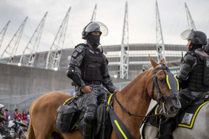Clássico-Rei contará com 604 profissionais de segurança atuando dentro e fora da Arena Castelão