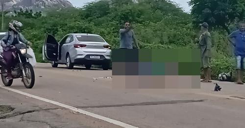 Homem morre e mulher fica gravemente ferida após acidente