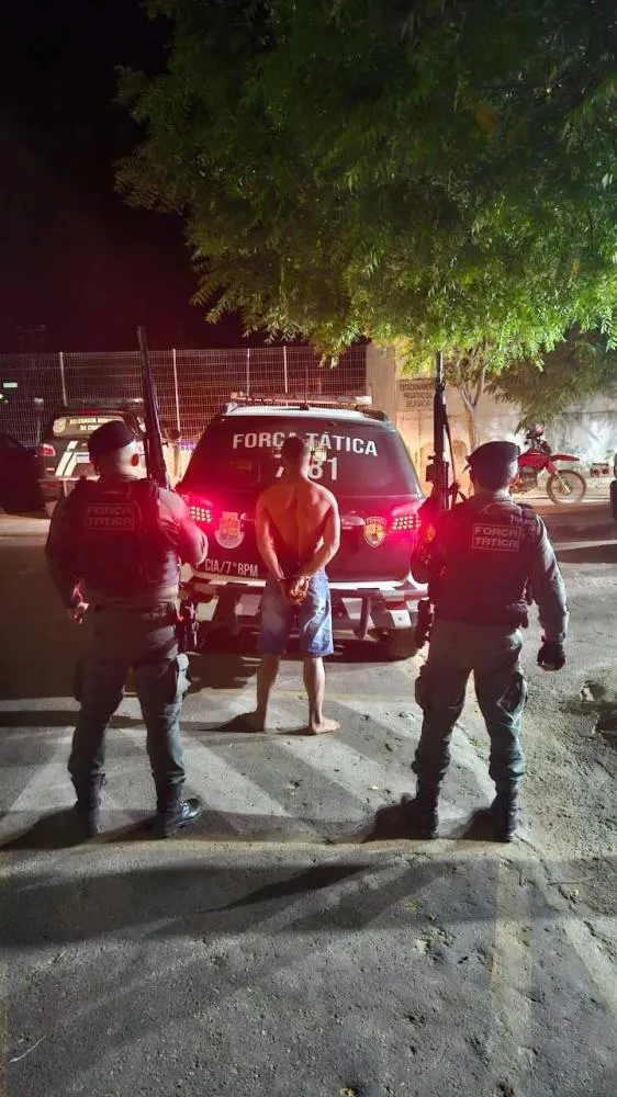 Homem é preso após invadir residência e lesionar duas pessoas 