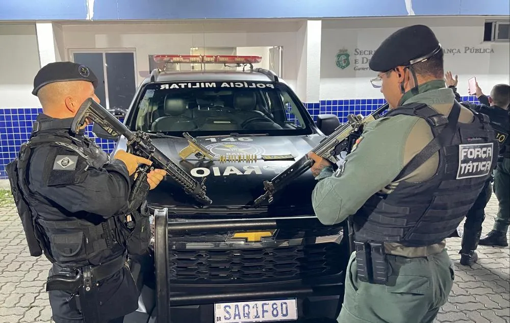 Polícia Militar e RAIO apreendem arma de origem turca