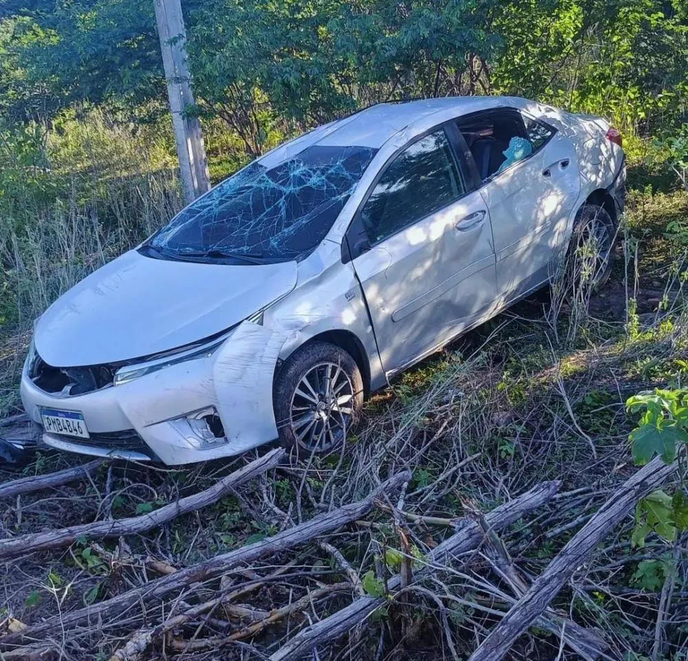 Policial Civil sofre acidente aumobilístico