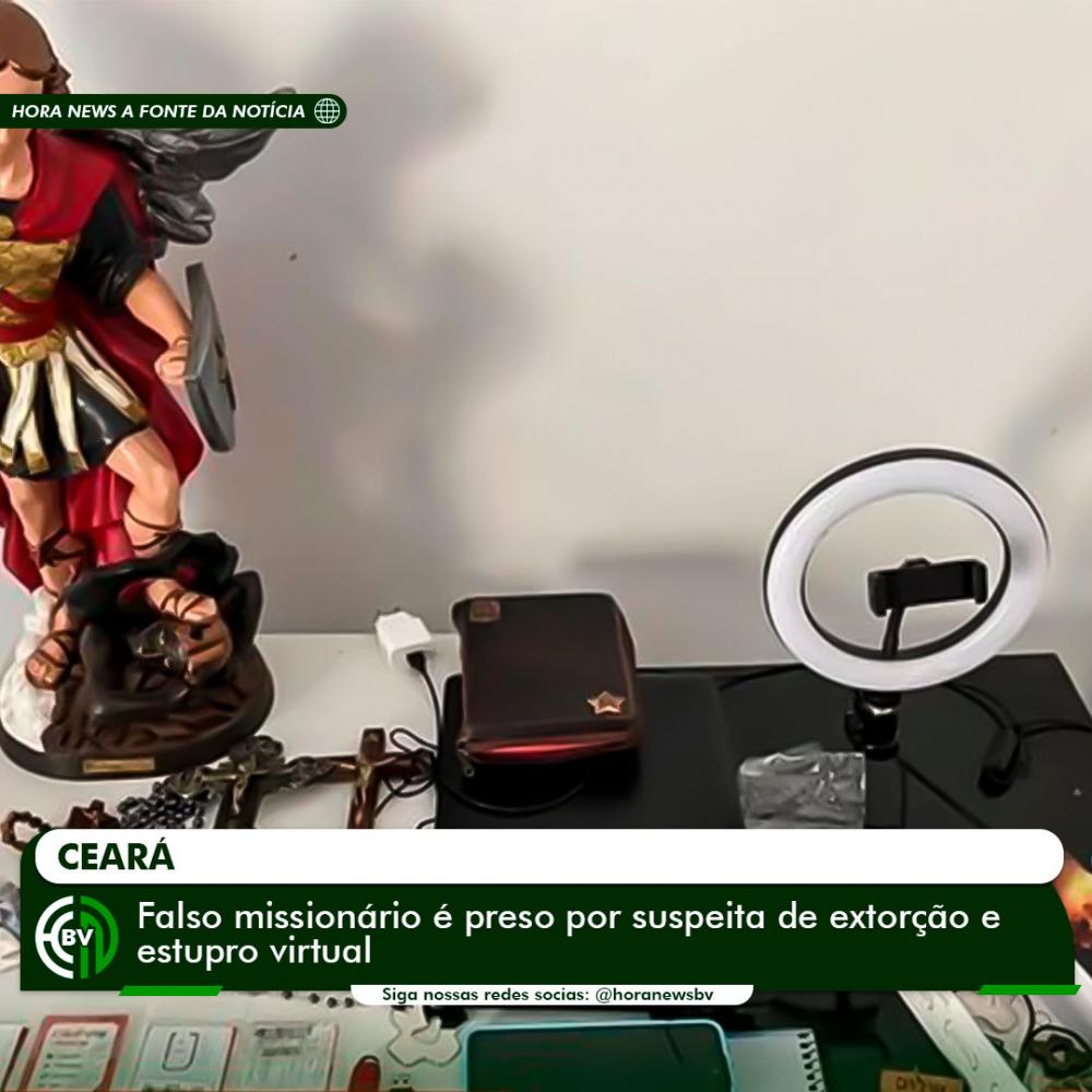 Falso missionário é preso suspeito de extorção e estupro virtual