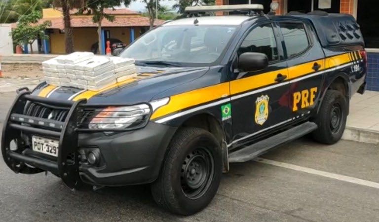 PRF prende traficante com 65 kg de cocaína