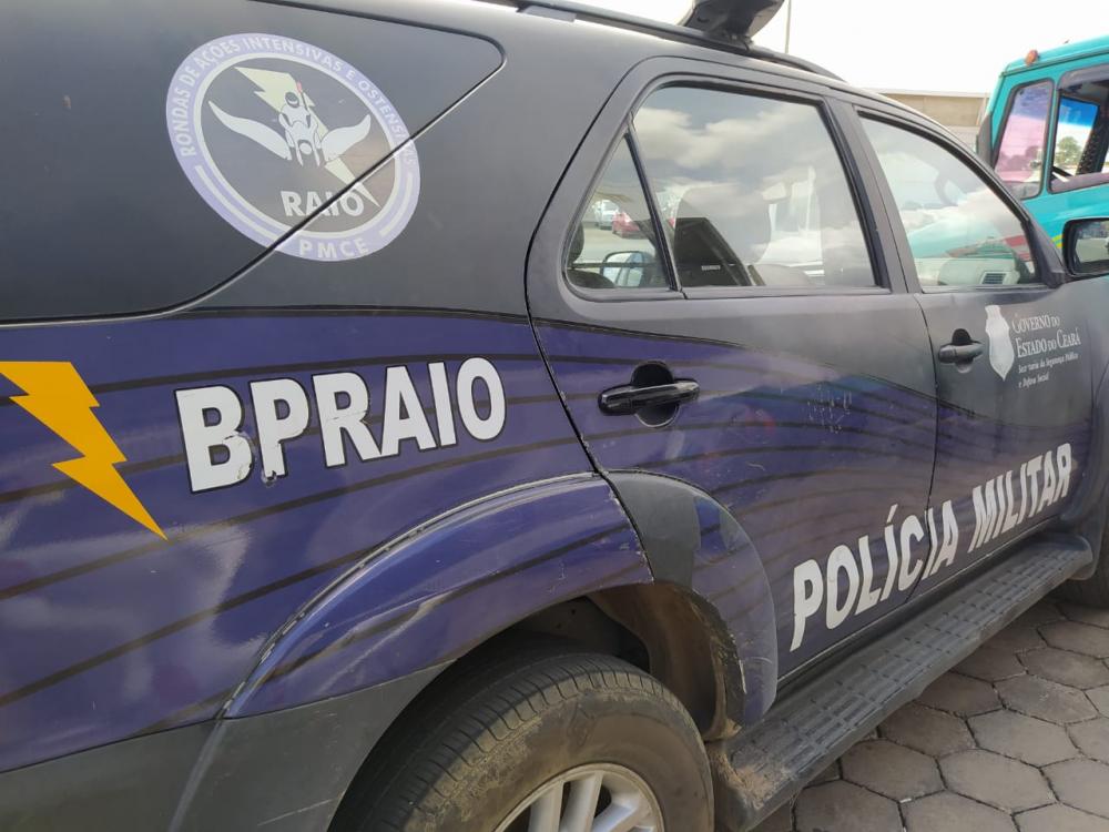 Homem é preso pelo CPRaio acusado de lesionar a sogra em Parambu