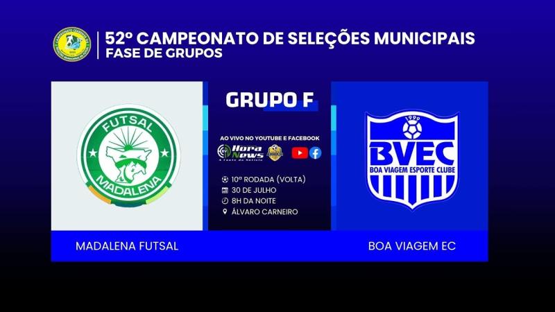 MADALENA X BOA VIAGEM CEARENSE DE FUTSAL