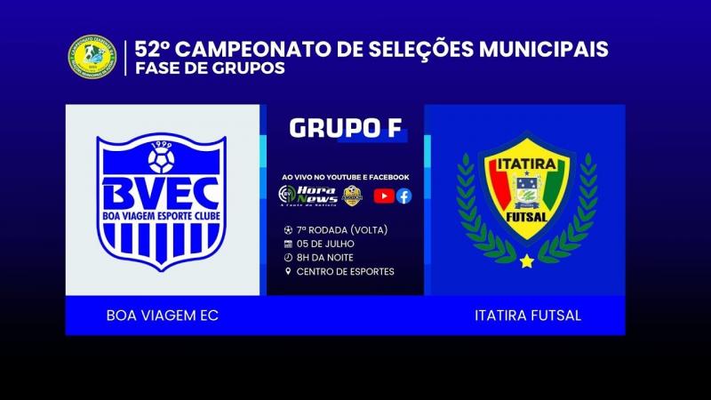 CEARENSE DE SELEÇÕES- FUTSAL - BOA VIAGEM 4X4 ITATIRA