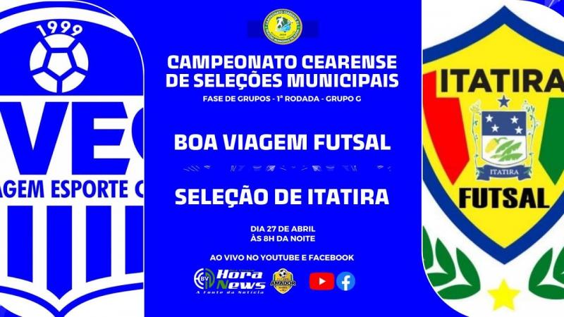 BOA VIAGEM X ITATIRA - FUTSAL 20224