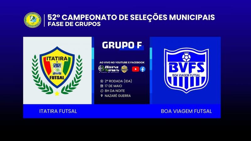 52o. CAMPEONATO CEARENSE DE SELEÇÕES MUNICIPAIS - ITATIRA 0X3 BVEC- 17.05.2025