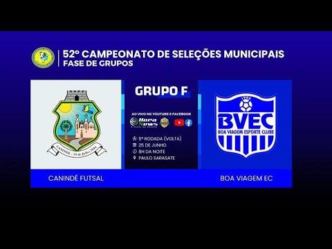FUTSAL- CEARENSE DE SELEÇÕES - CANINDÉ 4 X 4 BOA VIAGEM