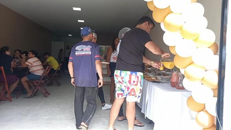INAUGURADA PANIFICADORA E SELF SERVICE, CHEIRO DE PÃO