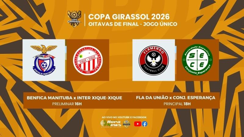 COPA GIRASSOL - Oitavas de final 